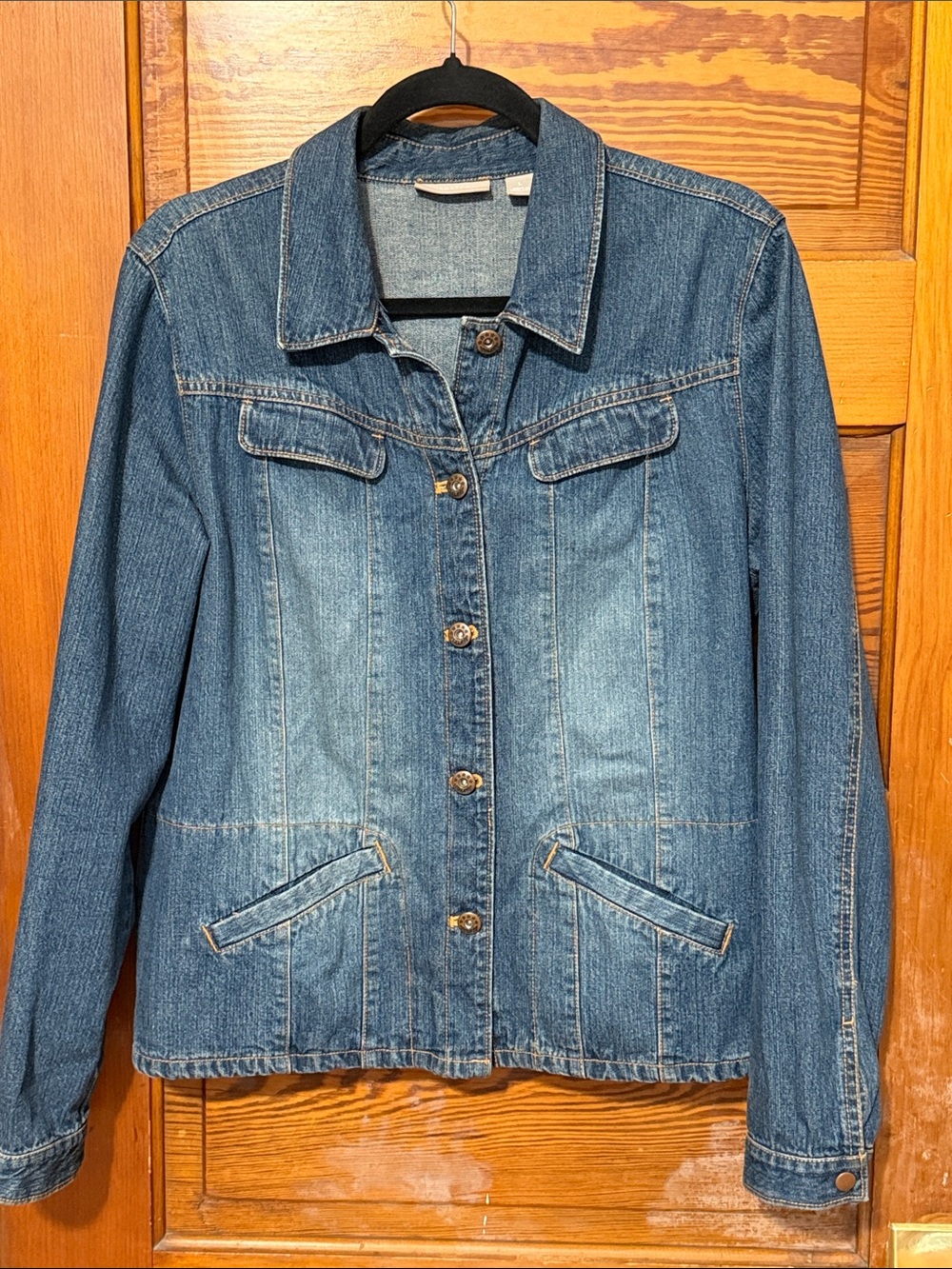 Nordstrom Denim Jacket Size Large 4 Pockets